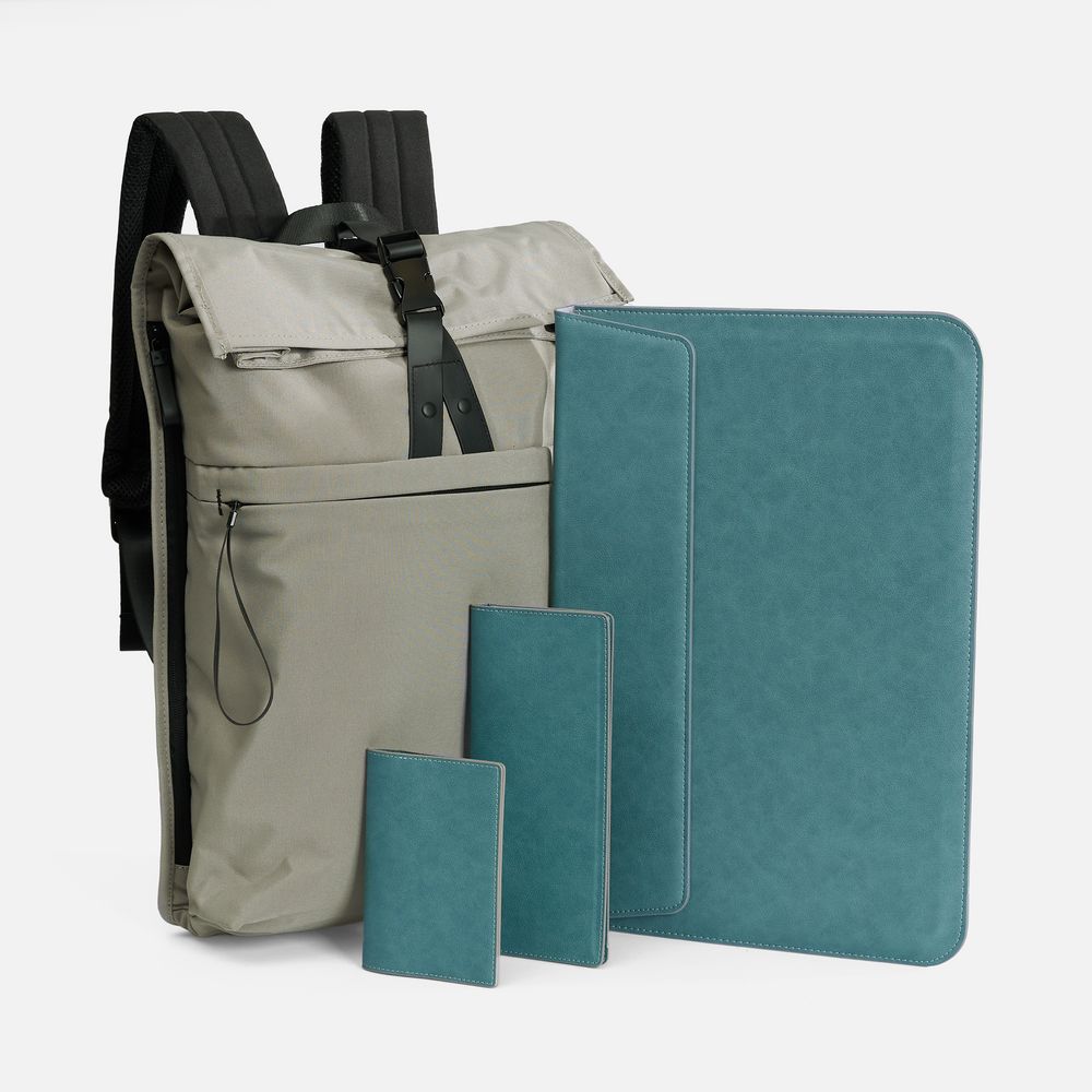 Набор Petrus Travel, голубой с логотипом