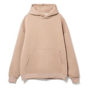 Худи Kulonga Oversize, бежевое с логотипом