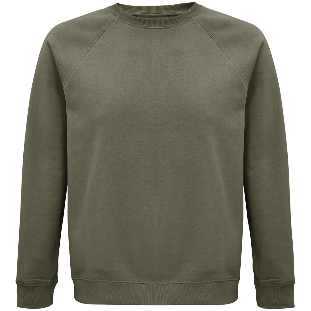 Свитшот унисекс Space, хаки с логотипом