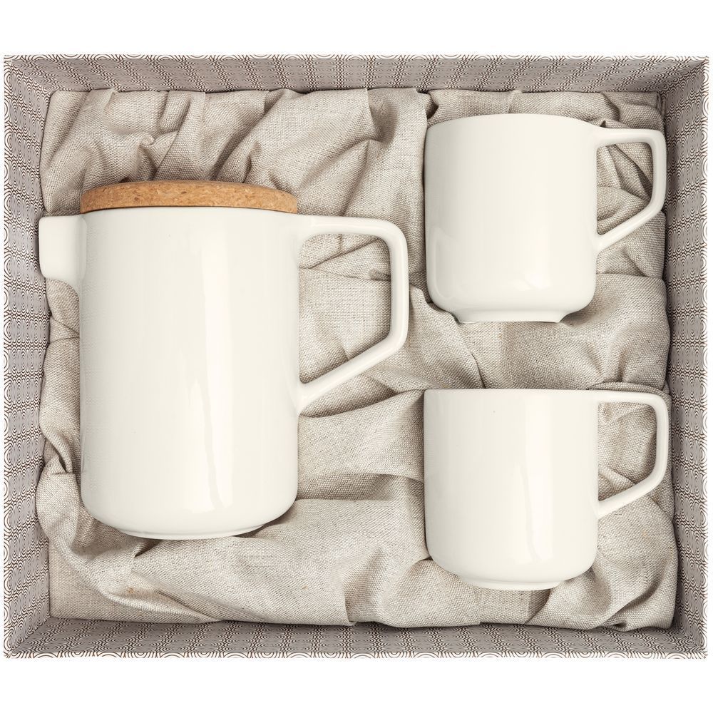 Чайные наборы с печатью логотипа. Набор Riposo на 2 персоны по цене 4 175 ₽ руб. (артикул 55557.02) Набор Riposo на 2 персоны, малый