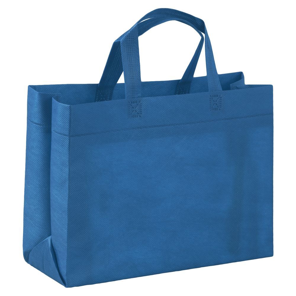 Сумка для покупок Span 3D, светло-синяя с логотипом