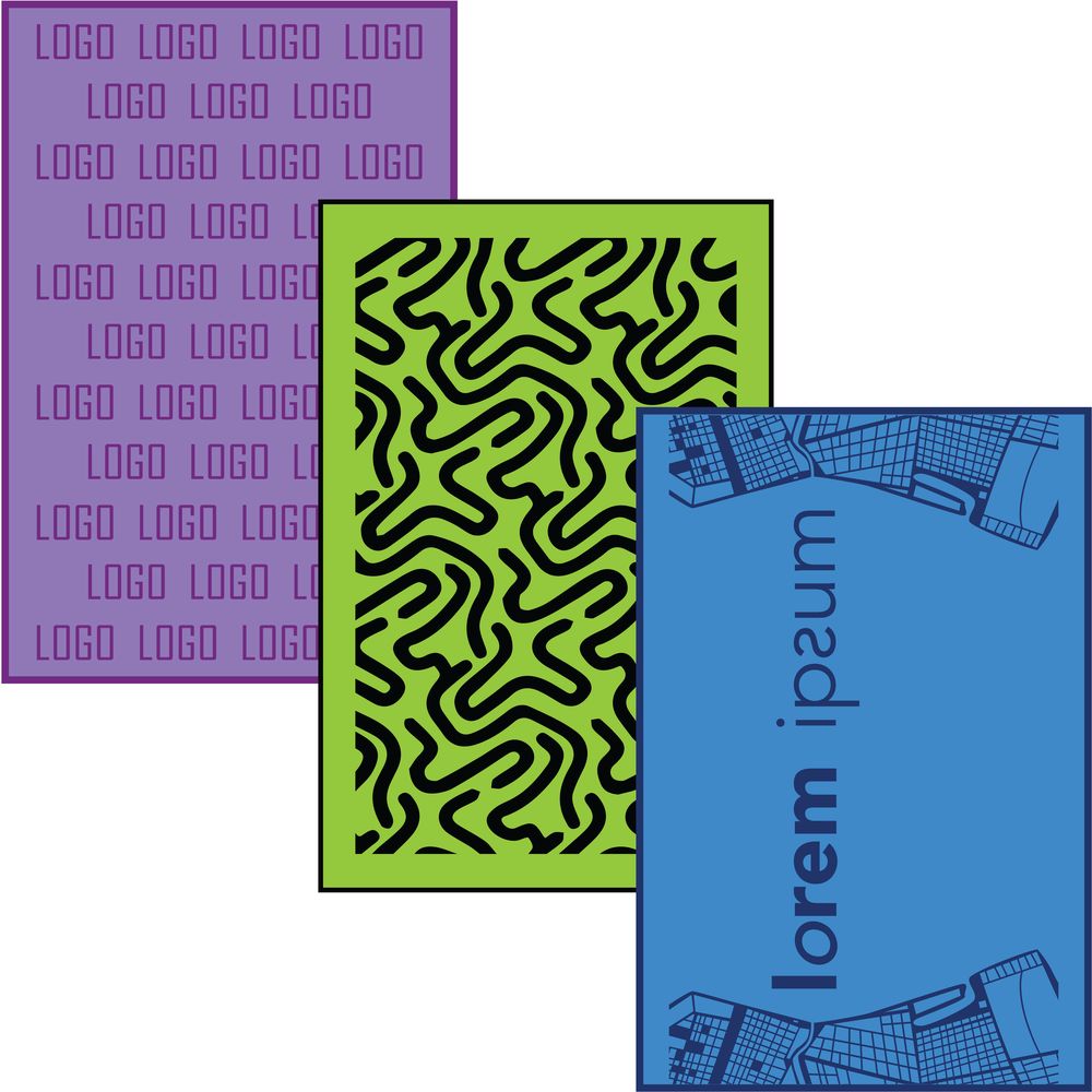 Плед на заказ Pluche Duo, M, акрил с логотипом