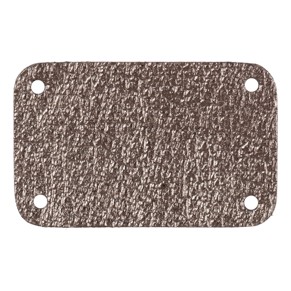 Лейбл Corolla Metal, S, бронзовый с логотипом