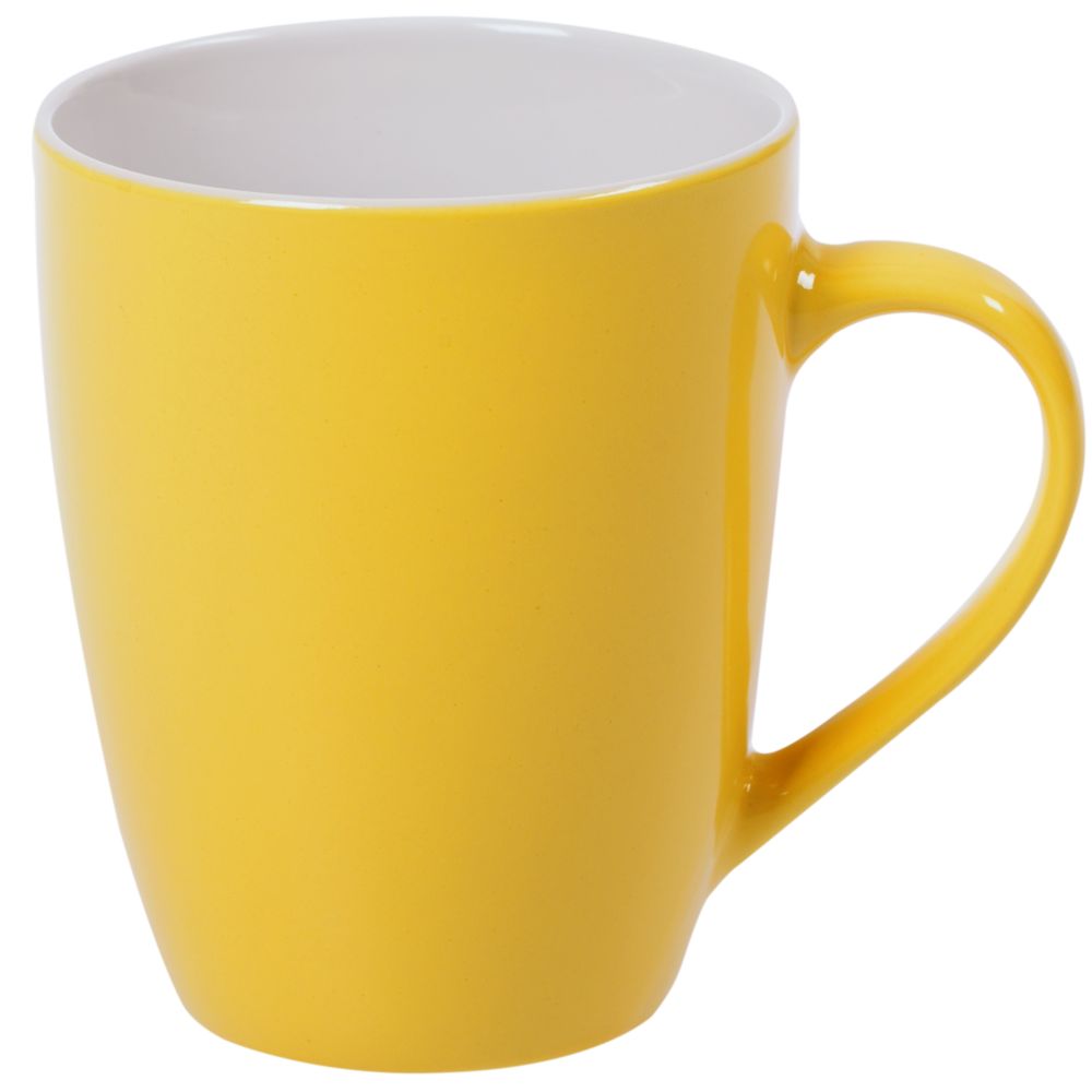 Кружка Good Morning, желтая с логотипом