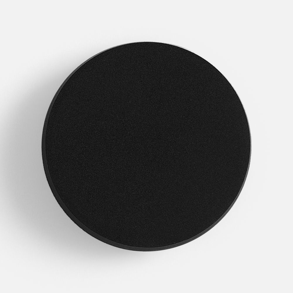 Джибитс из ПВХ «Круг», черный с логотипом