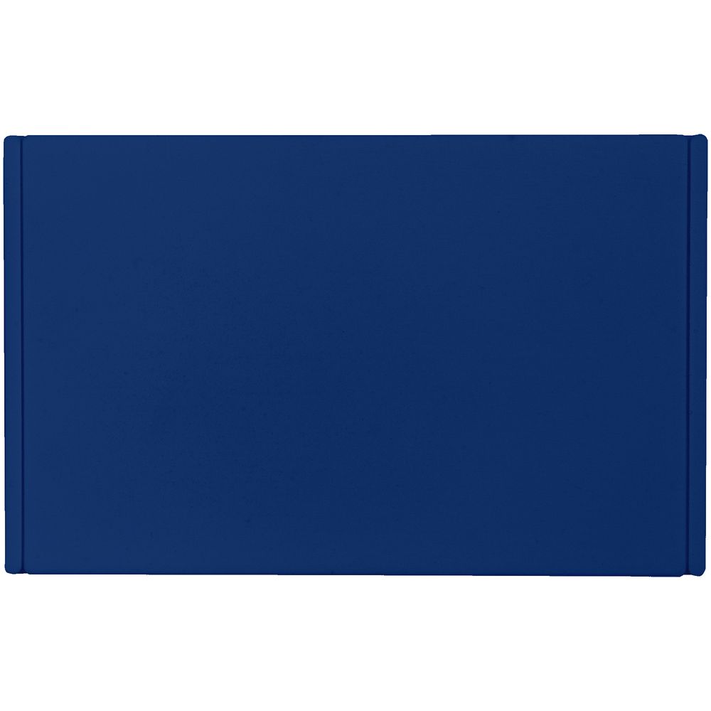 Лейбл из ПВХ Dzeta, ХL, синий с логотипом