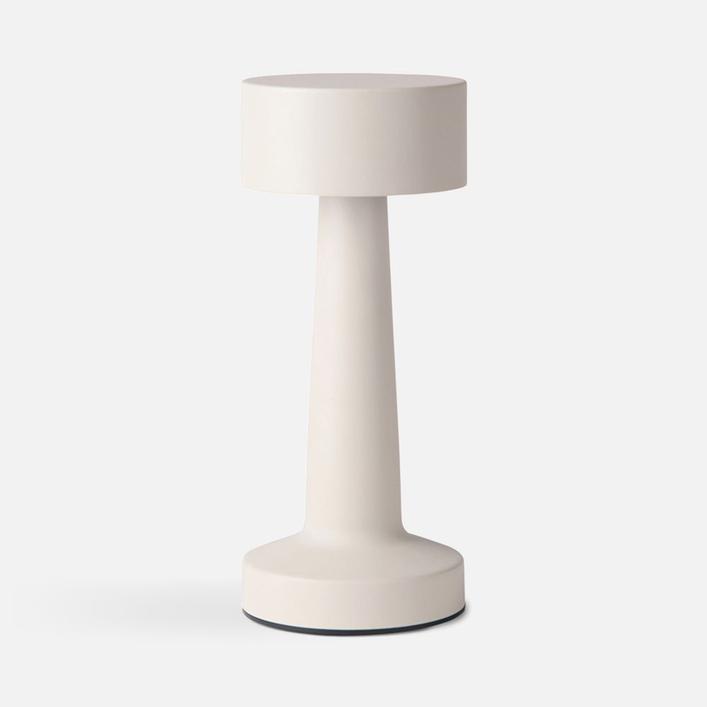 Интерьерная лампа Maris, серая с логотипом