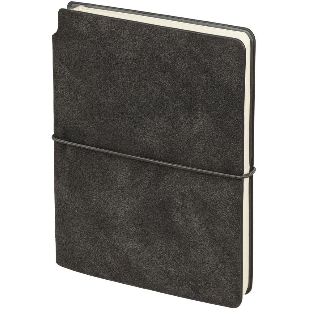 Ежедневник Kuka Mini, недатированный, черный с логотипом