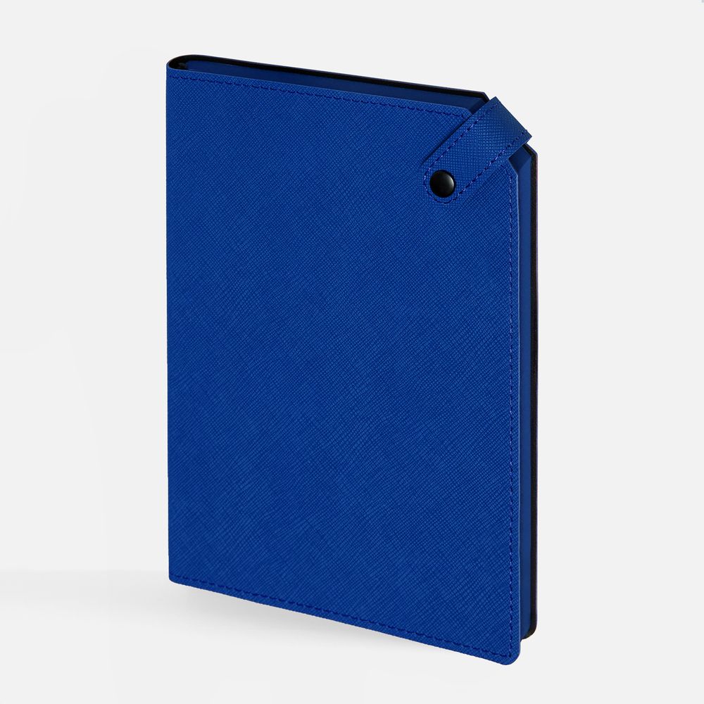 Ежедневник Espresso, недатированный, синий с логотипом