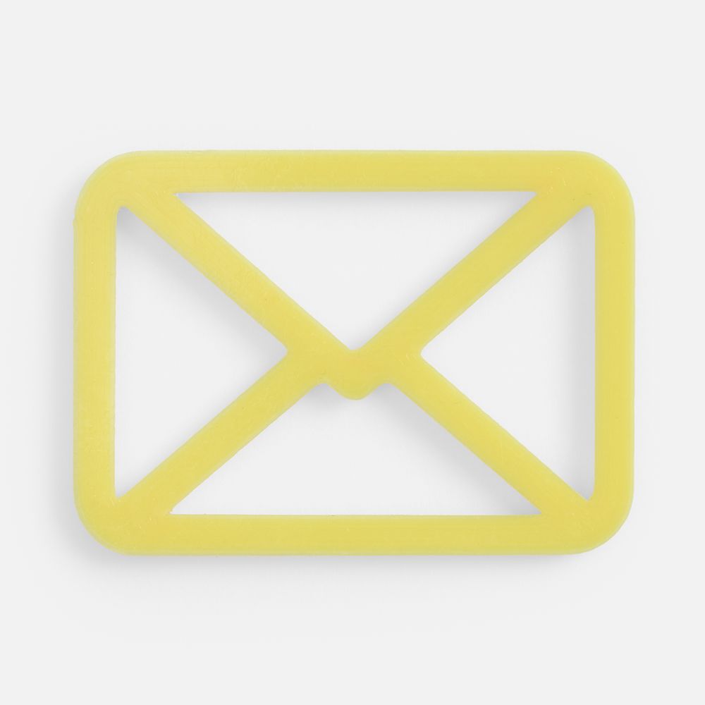 Подвеска Office, 3D-печать на заказ, конверт с логотипом