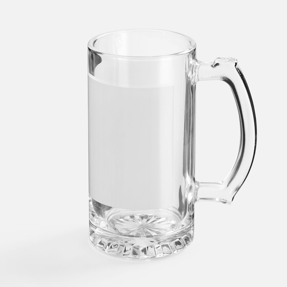 Пивная кружка для сублимационной печати Barbucks с логотипом