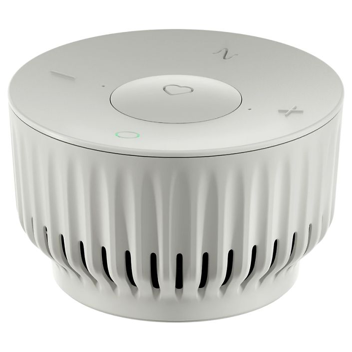 Умная колонка SberBoom Mini, белая с логотипом