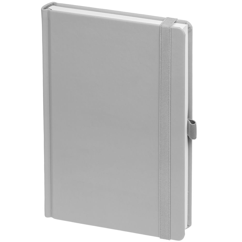 Ежедневник Favor, недатированный, серый с логотипом