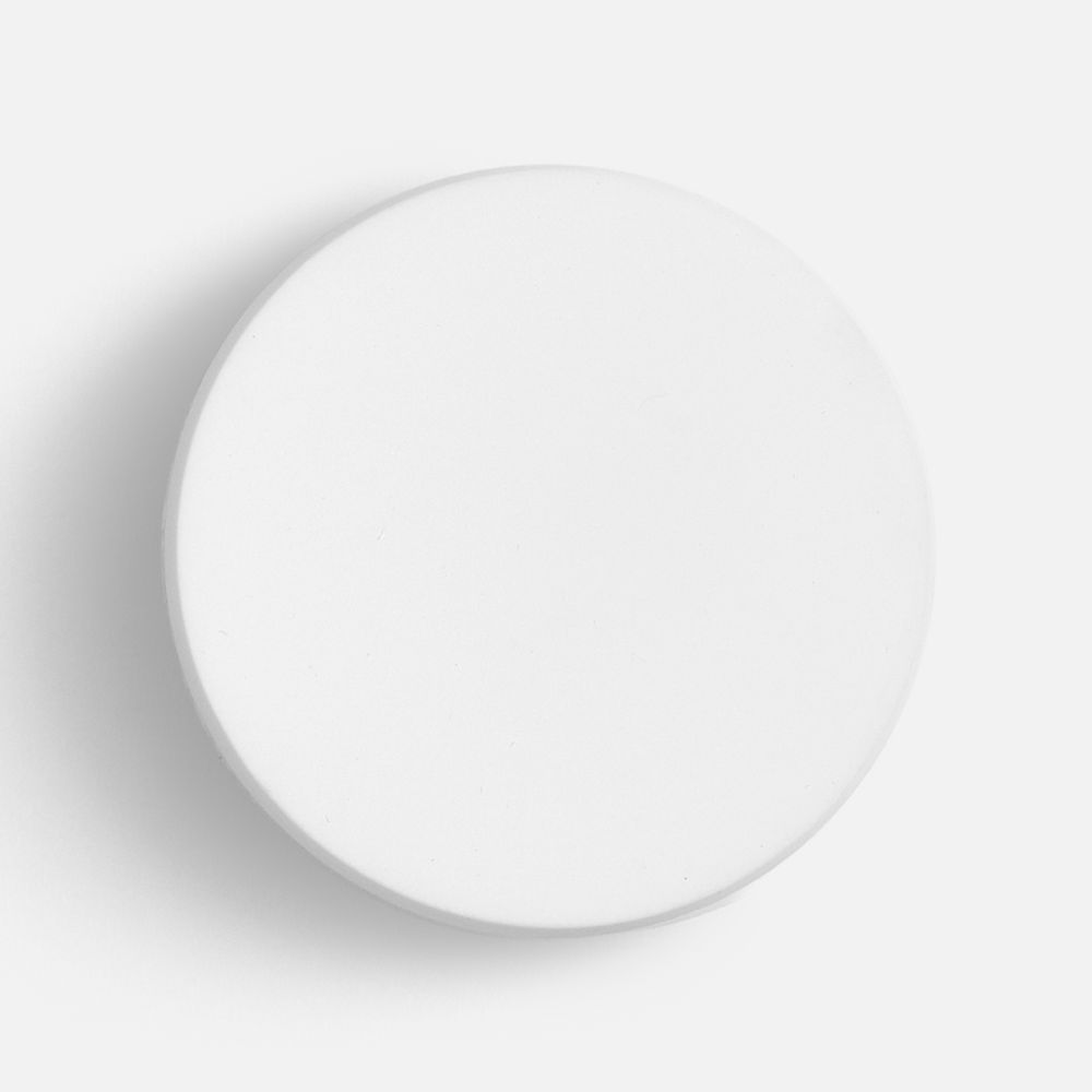 Джибитс из ПВХ «Круг», белый с логотипом