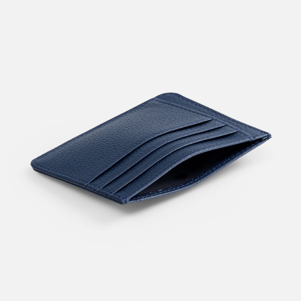 Чехол для карт Unison, синий с логотипом