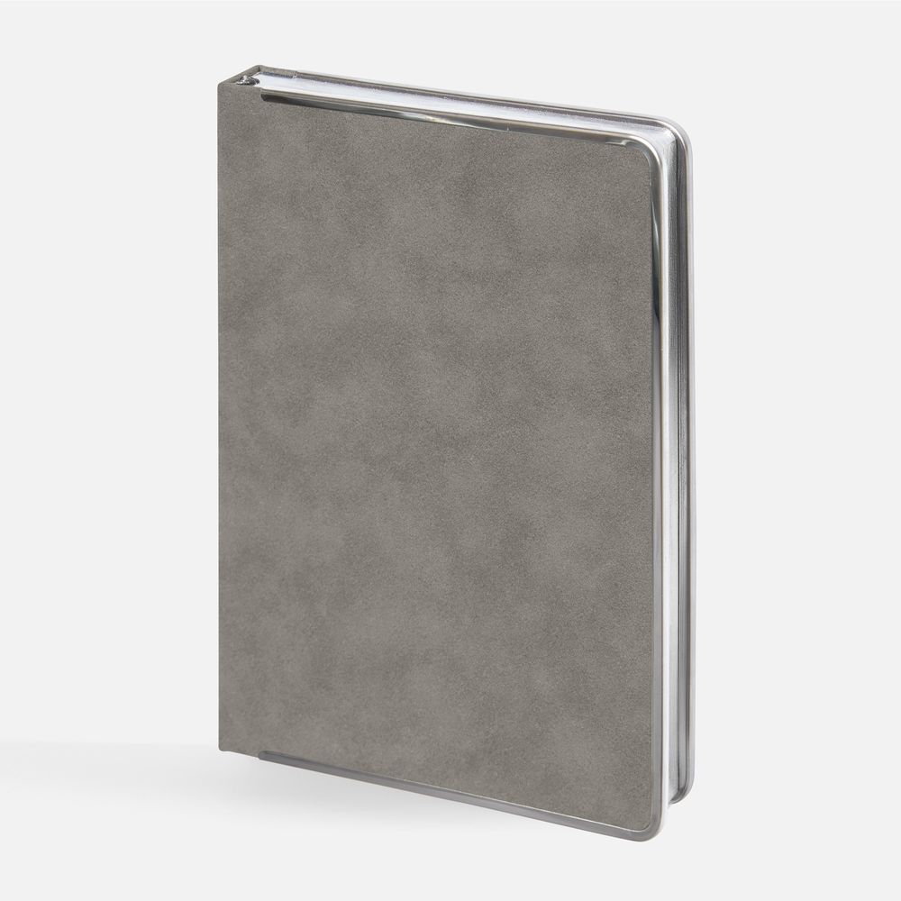 Ежедневник Metal Frame на заказ, датированный, серый с логотипом