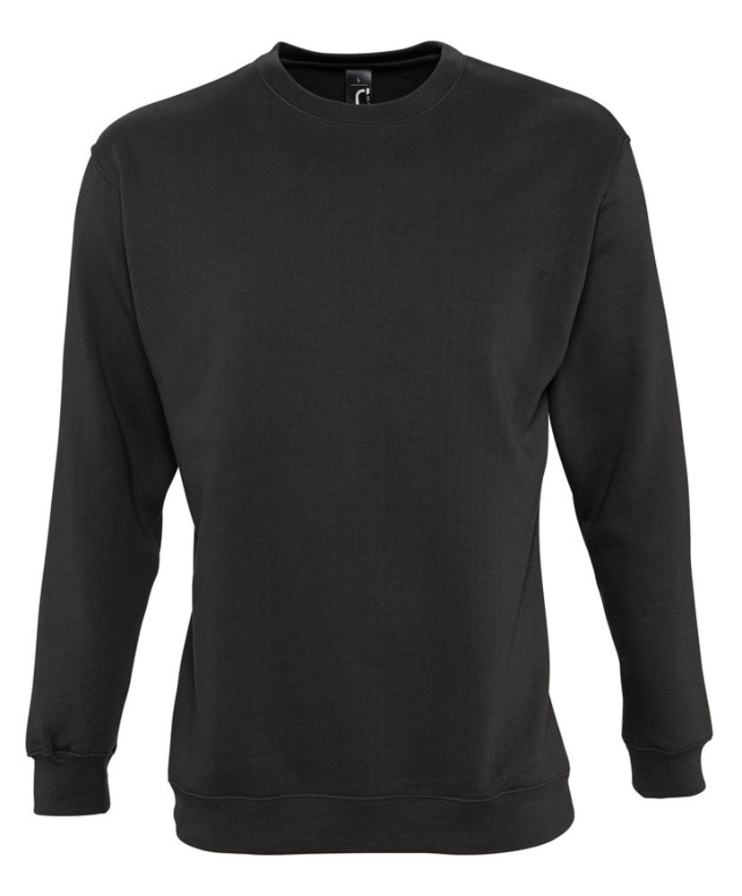 Толстовка New Supreme 280, черная с логотипом