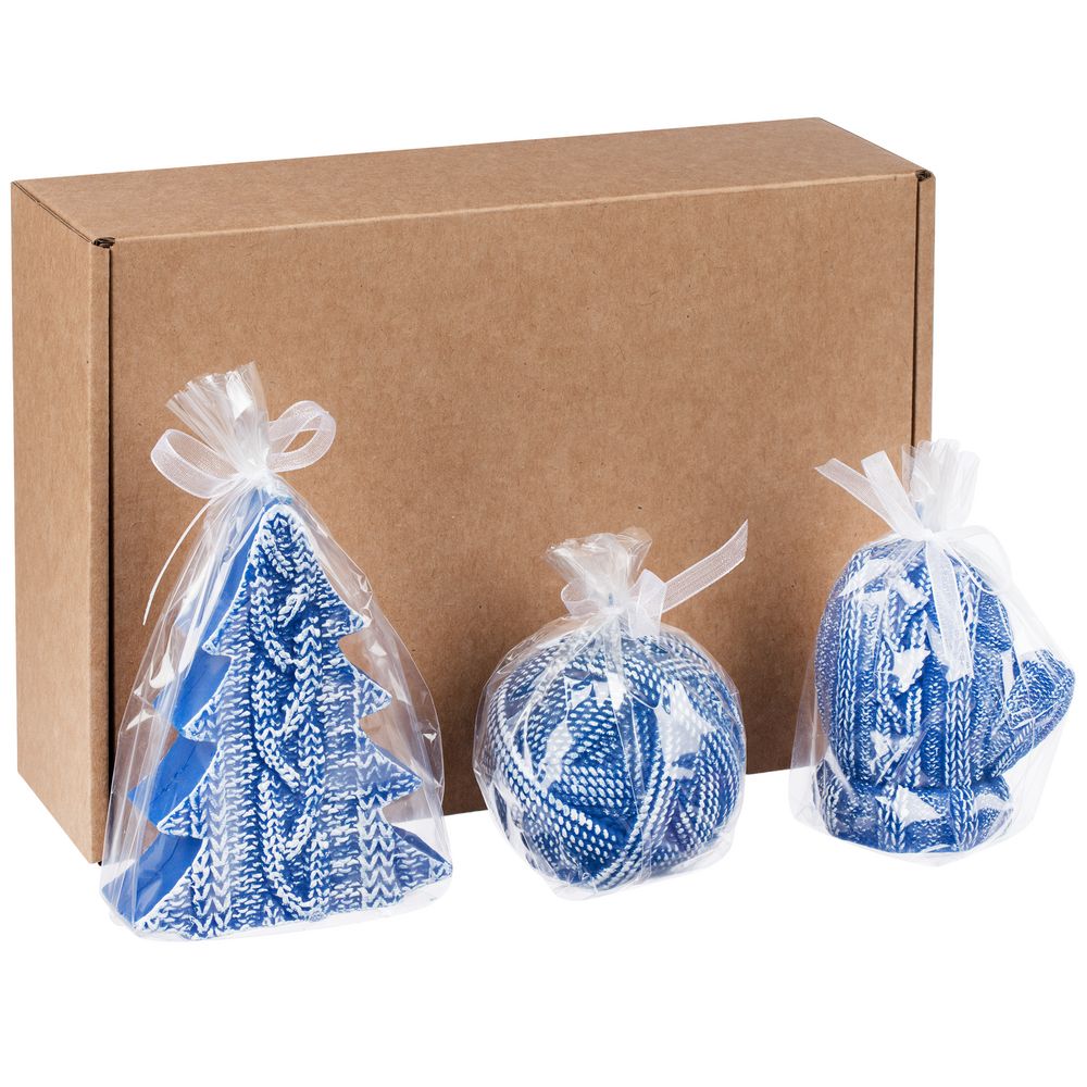 Набор Kniteam, синий с логотипом