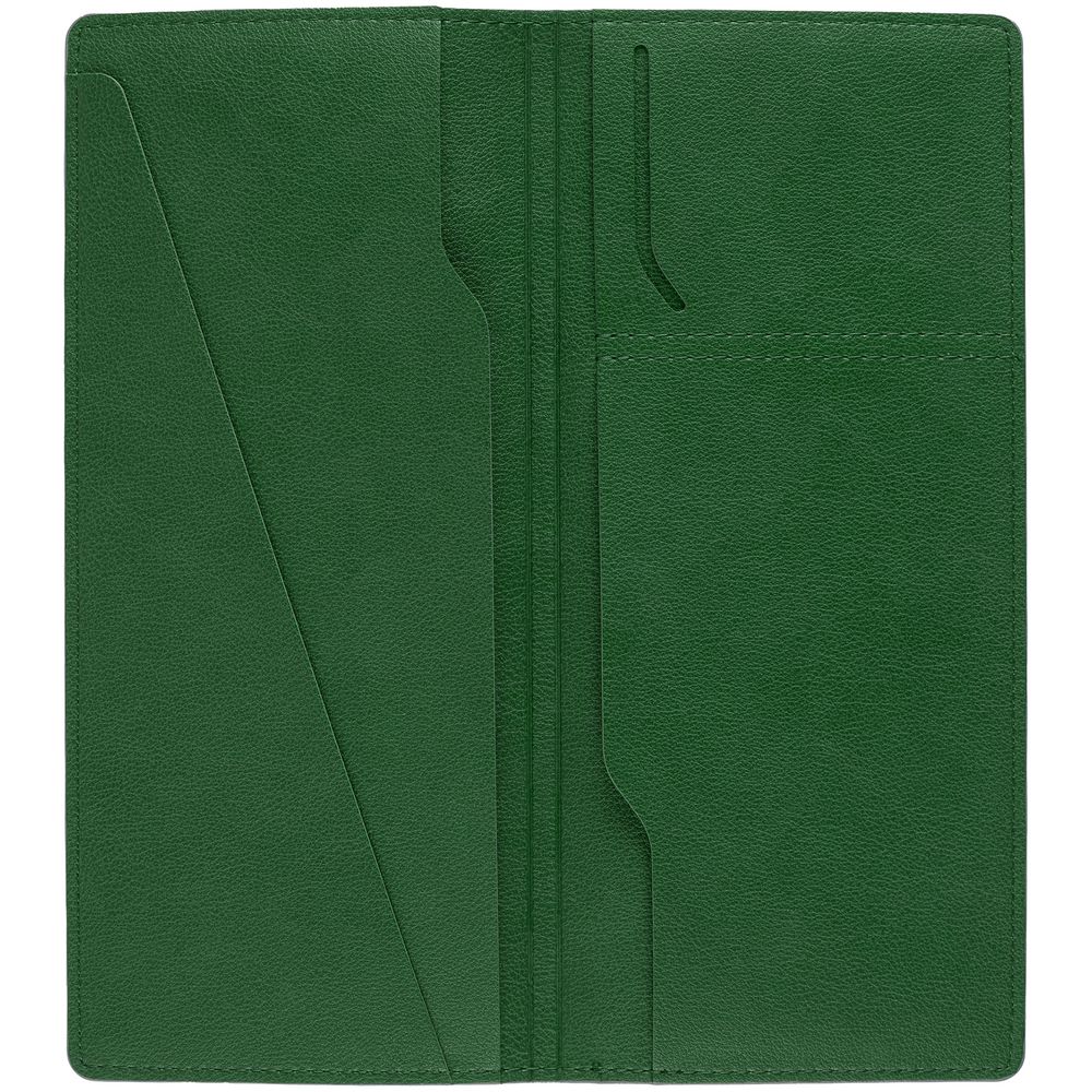 Органайзер для путешествий Petrus, зеленый с логотипом