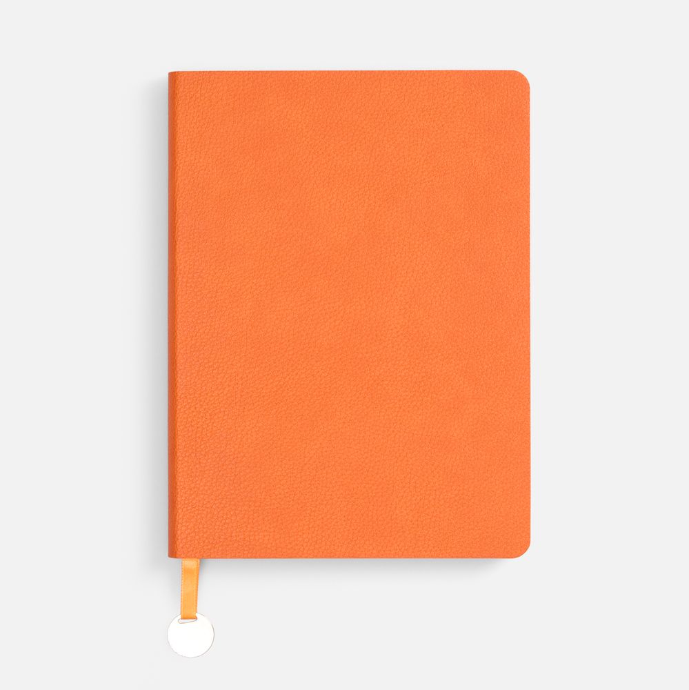 Ежедневник Lafite, недатированный, оранжевый с логотипом