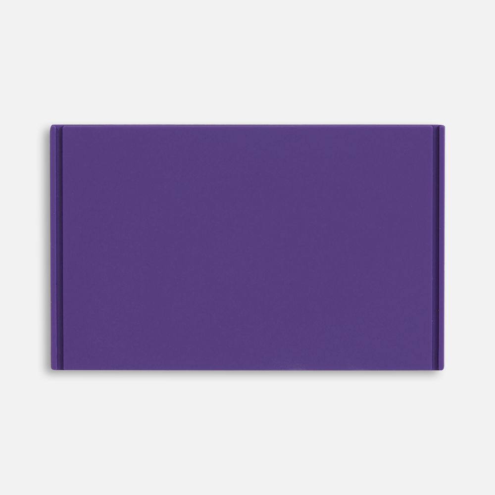 Лейбл из ПВХ Dzeta, XL, фиолетовый с логотипом