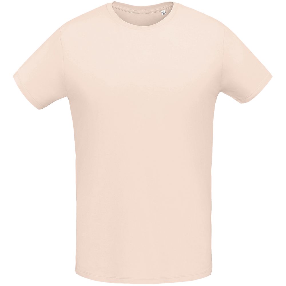 Футболка мужская Martin Men, розовая с логотипом