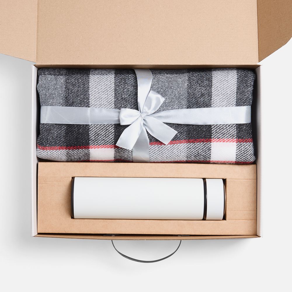 Набор Homedale, серый с белым с логотипом