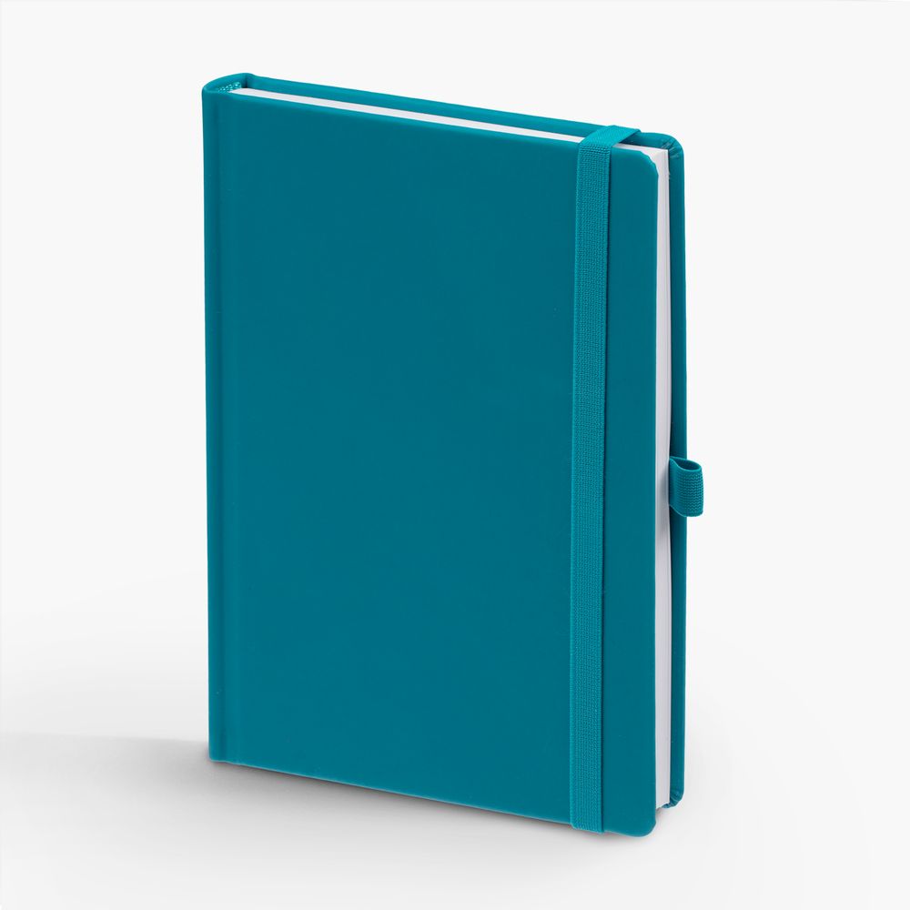 Ежедневник Favor, недатированный, бирюзовый с логотипом