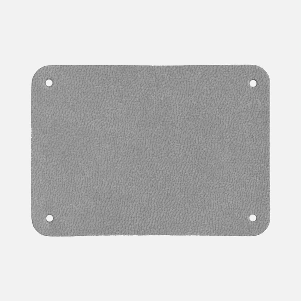 Лейбл Eta Latte, XL, серый с логотипом