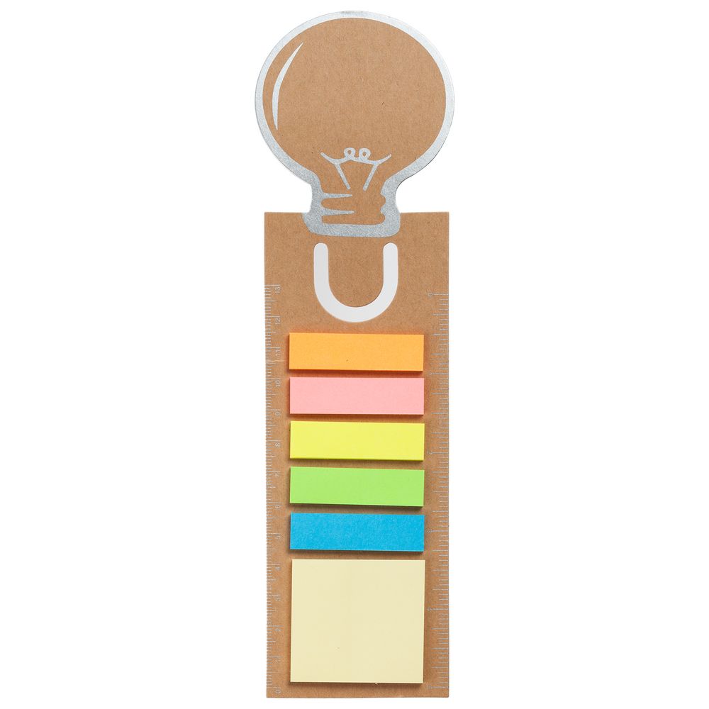 Закладка «Есть идея!» со стикерами, крафт с логотипом