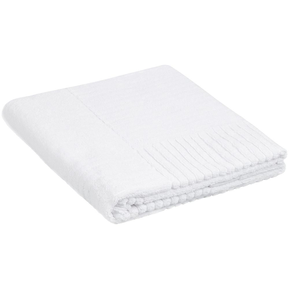 Полотенце Farbe, большое, белое с логотипом