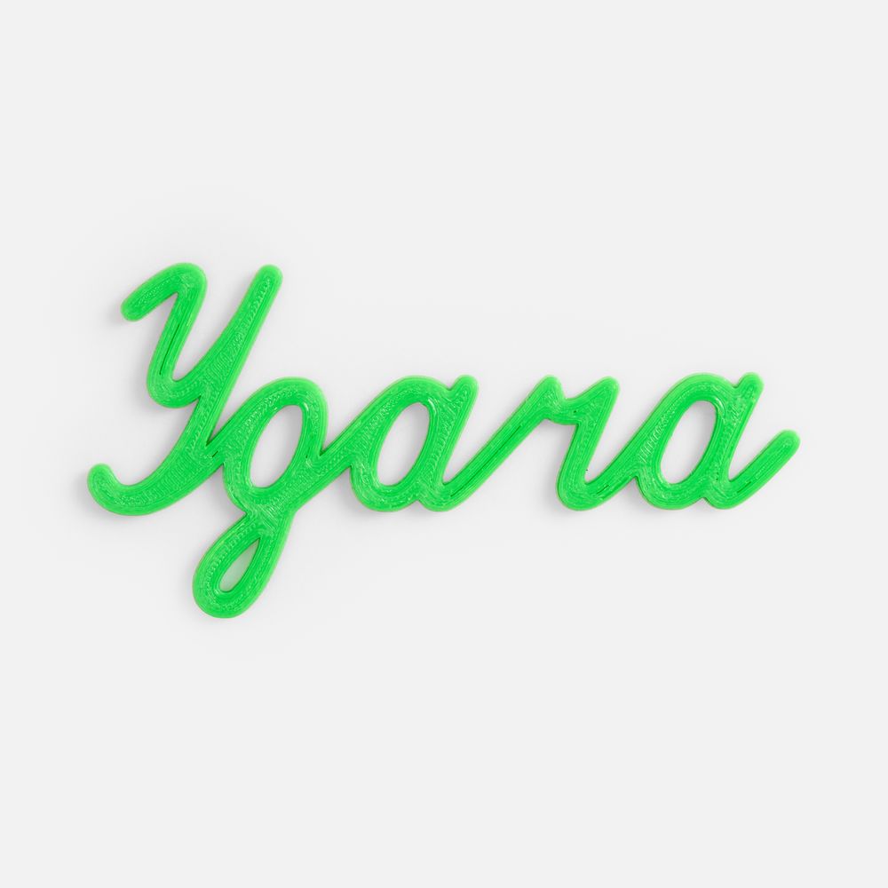 Подвеска Word, 3D-печать на заказ, удача с логотипом