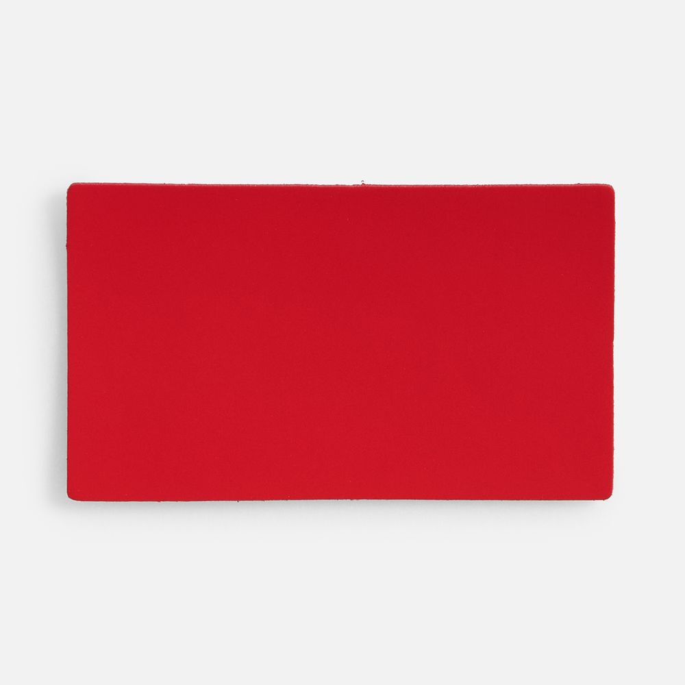 Лейбл Listra Soft Touch, M, красный с логотипом