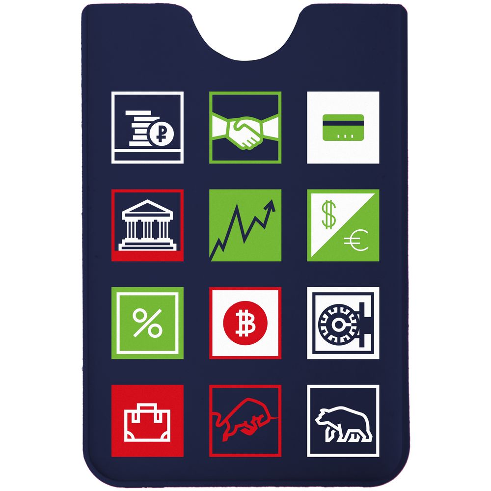 Чехол для карточки Industry, финансы с логотипом