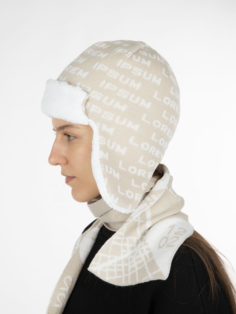 Шапка на заказ Tricksy Vesh, полушерсть с логотипом