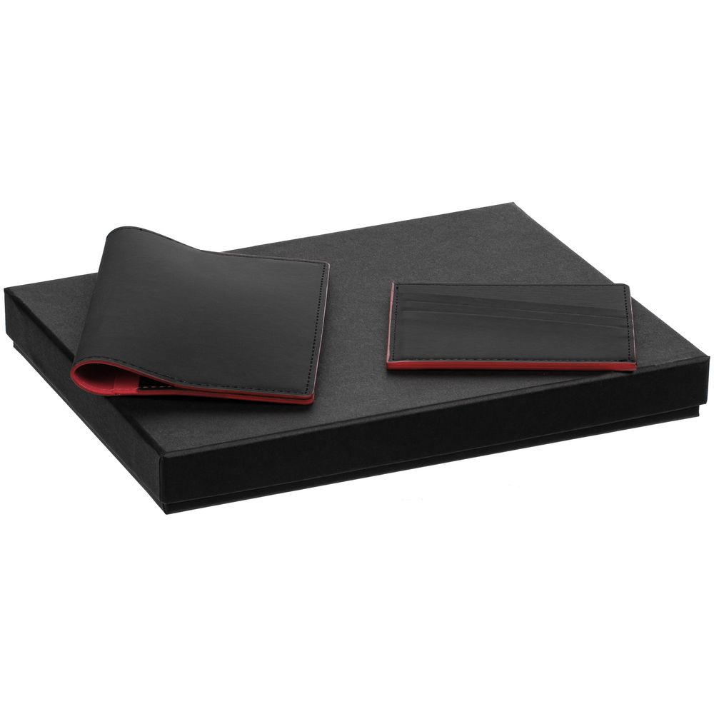 Набор Multimo Mini, черный с красным с логотипом