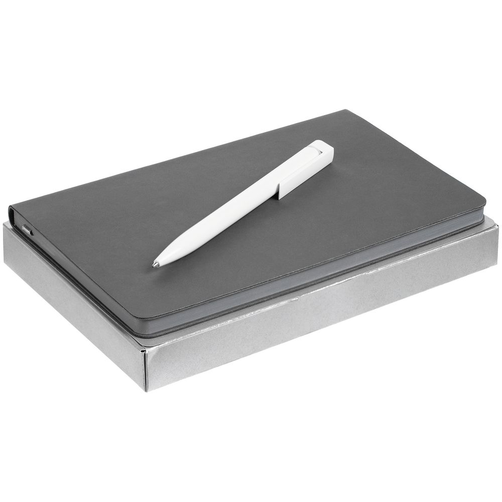 Набор Shall Light Simple, серый с логотипом