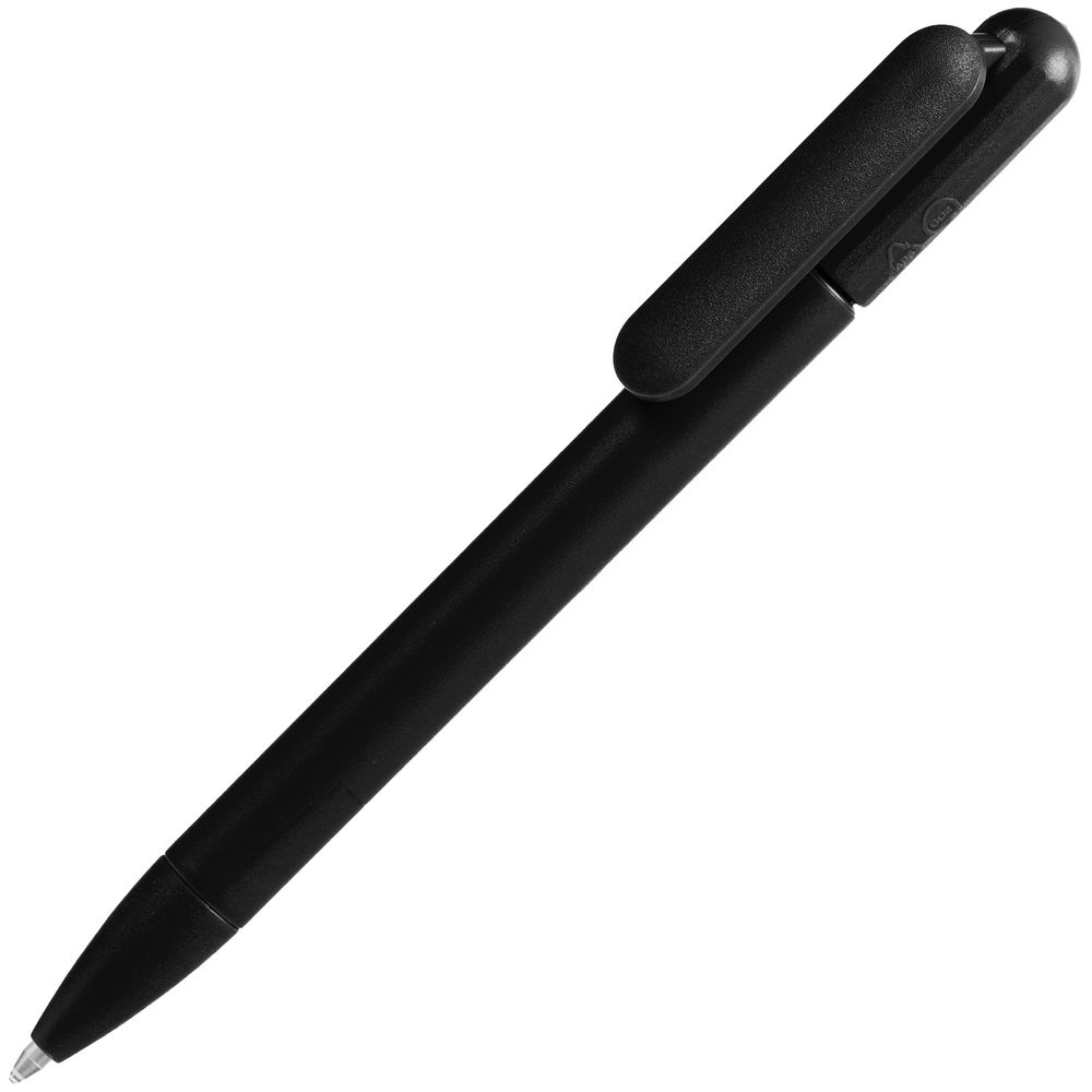 Ручка шариковая Prodir DS6S TMM, черная с логотипом