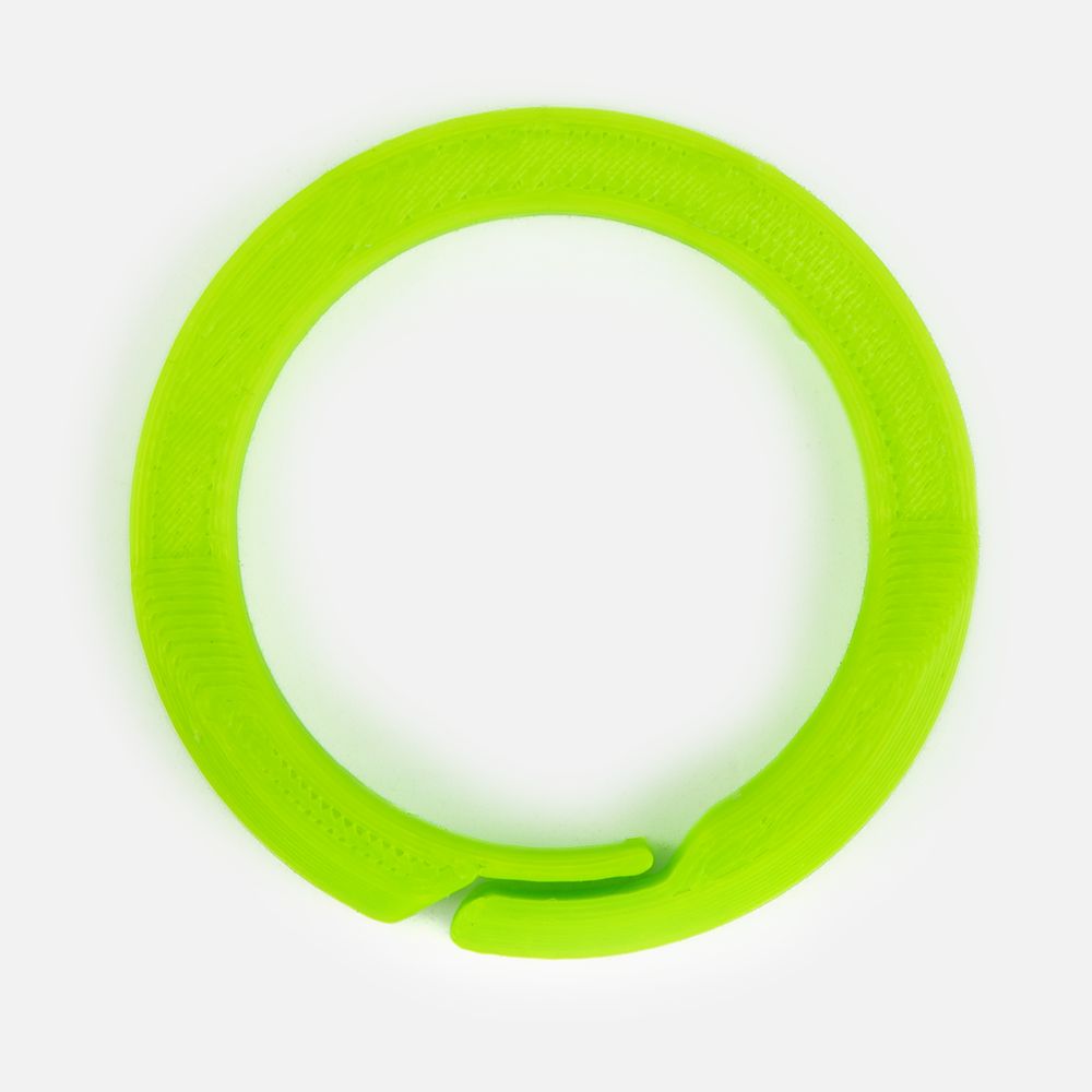 Брелок Impreso, 3D-печать на заказ, круг с логотипом