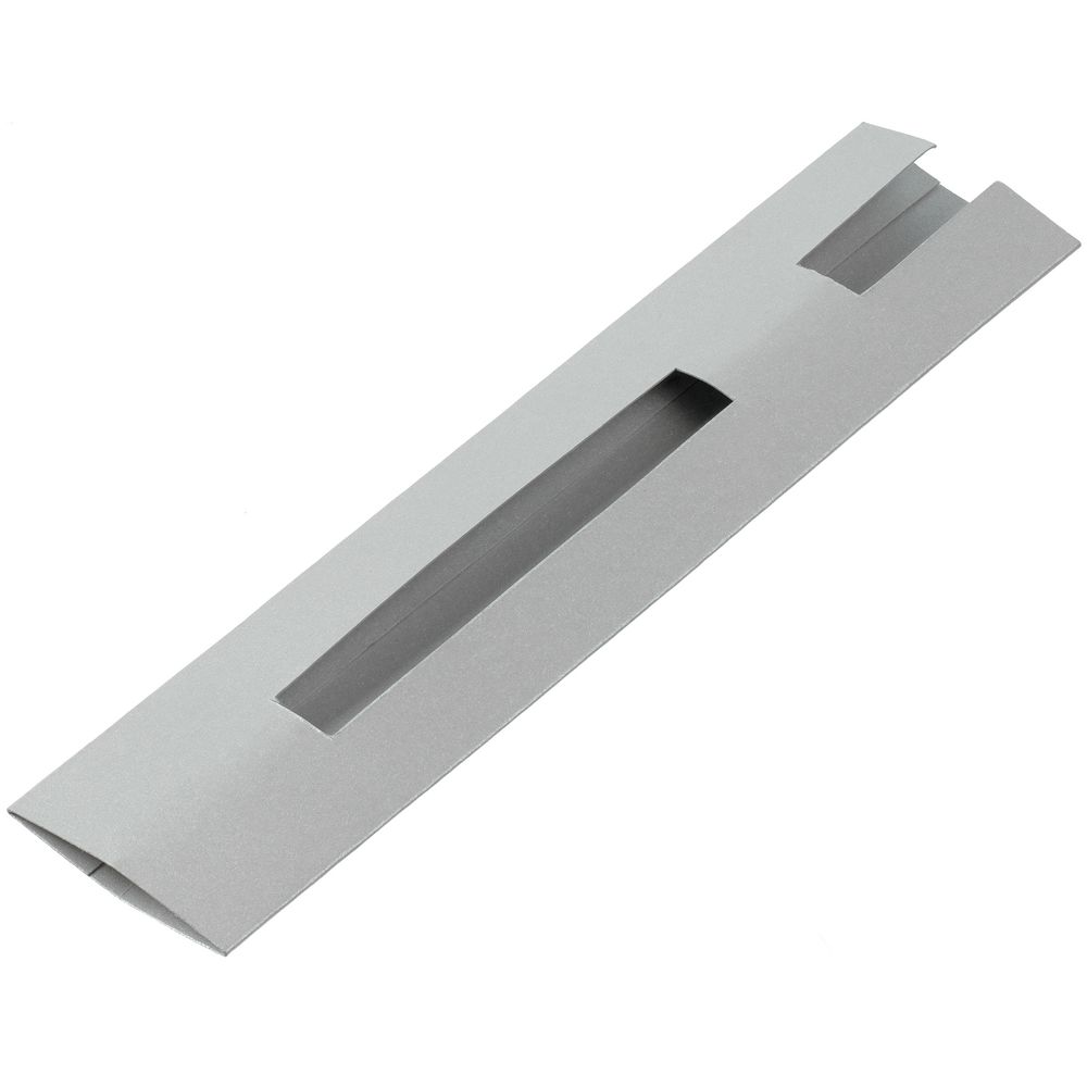 Чехол для ручки Hood Color, серебристый с логотипом