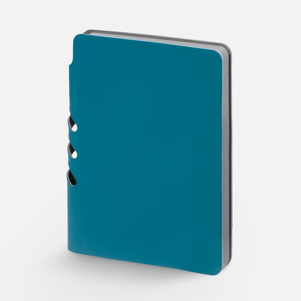 Ежедневник Flexpen Mini, недатированный, бирюзовый с логотипом