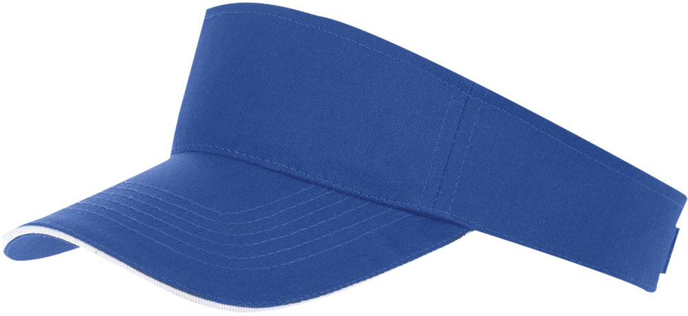 Козырек Ace, ярко-синий с белым с логотипом