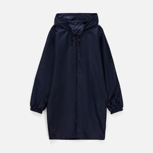 Дождевик Rainman Zip, темно-синий с логотипом