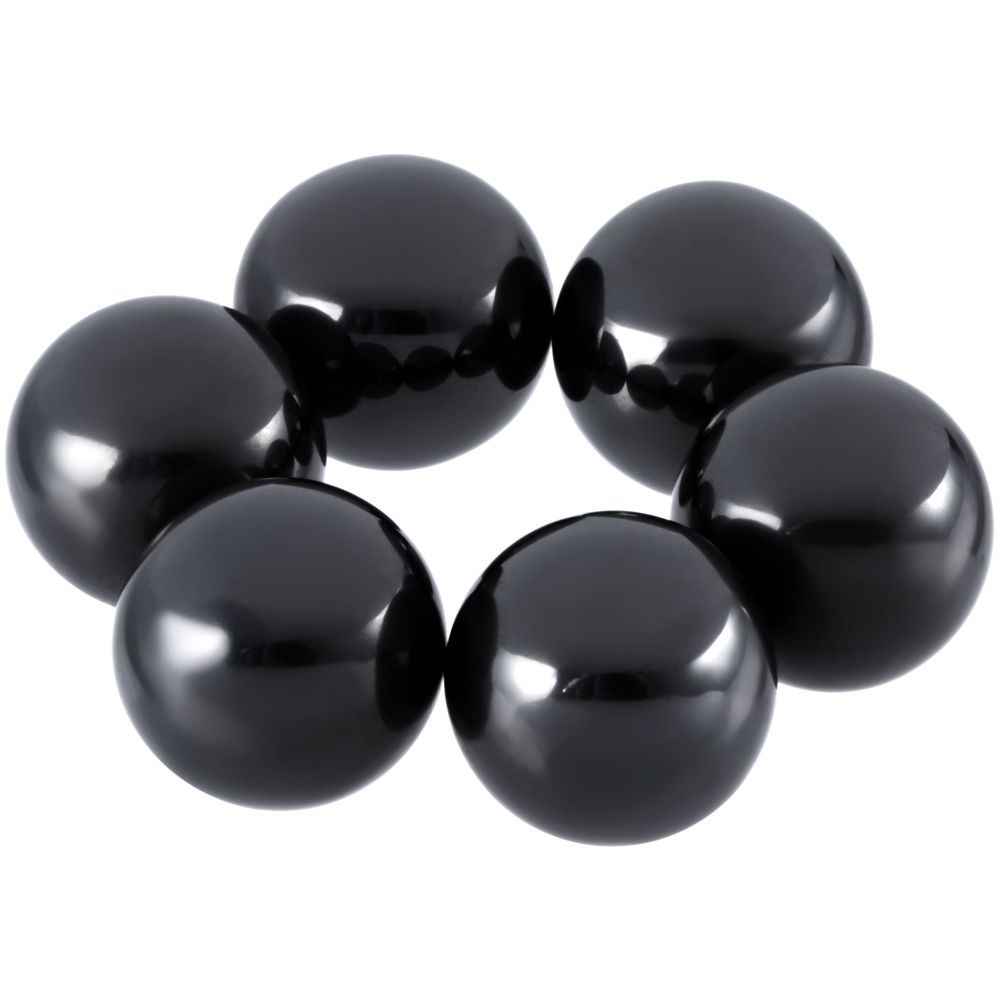 Магнитный антистресс Trifles, черный с логотипом