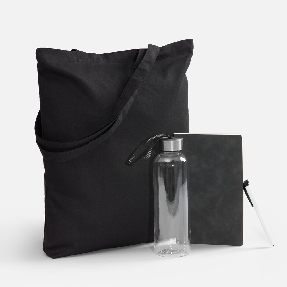 Набор First Line, черный с логотипом