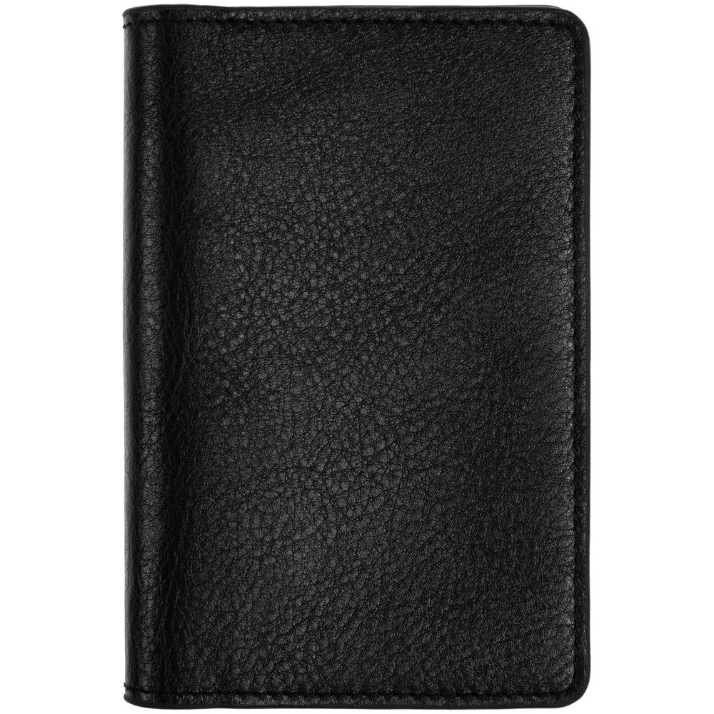 Обложка для паспорта Remini, черная с логотипом