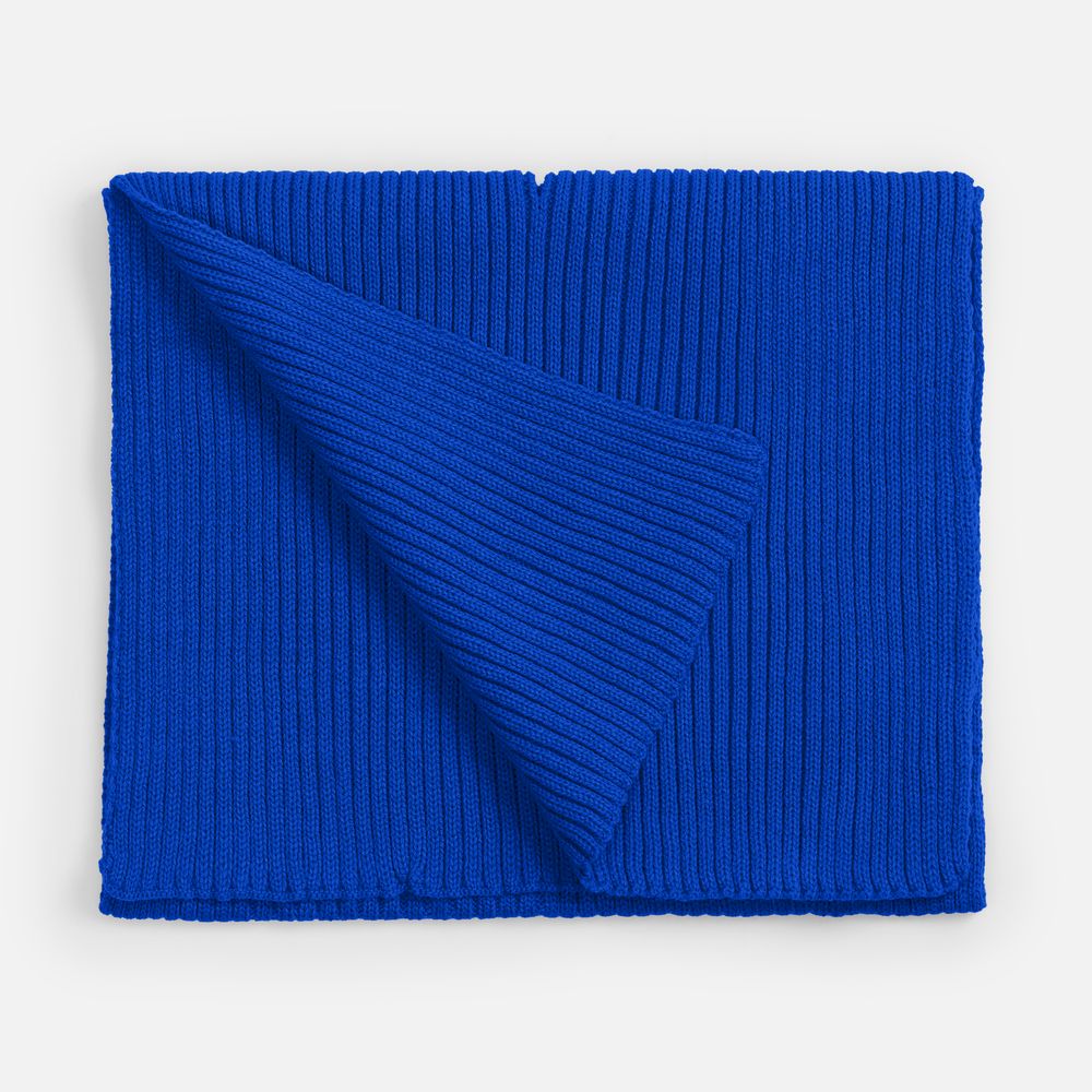 Шарф Yong, синий с логотипом