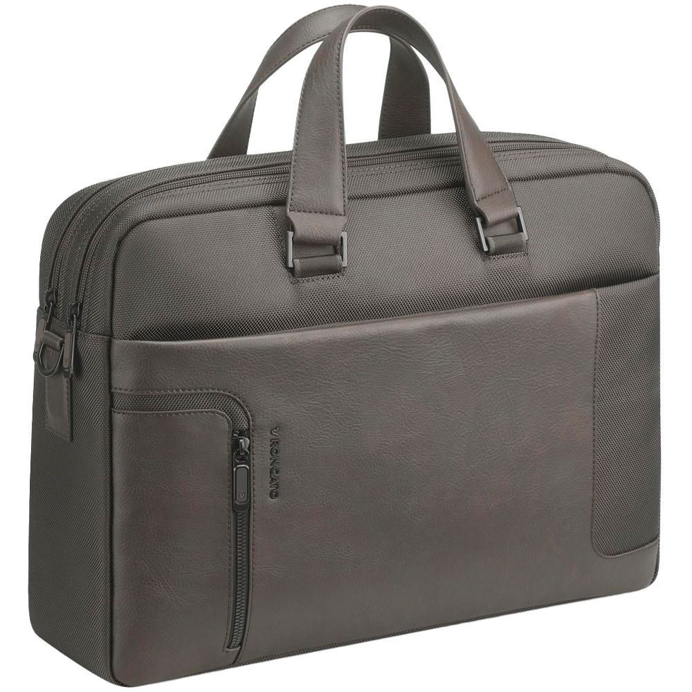 Сумка для ноутбука Panama, серая с логотипом