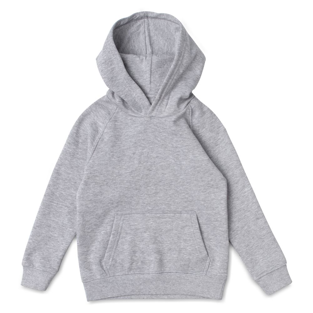 Толстовка детская Stellar Kids, серый меланж с логотипом