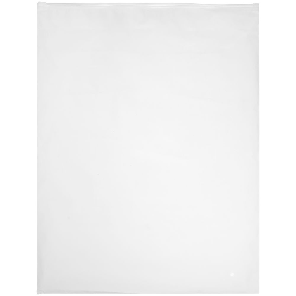 Пакет Zip Lock, M, белый с логотипом
